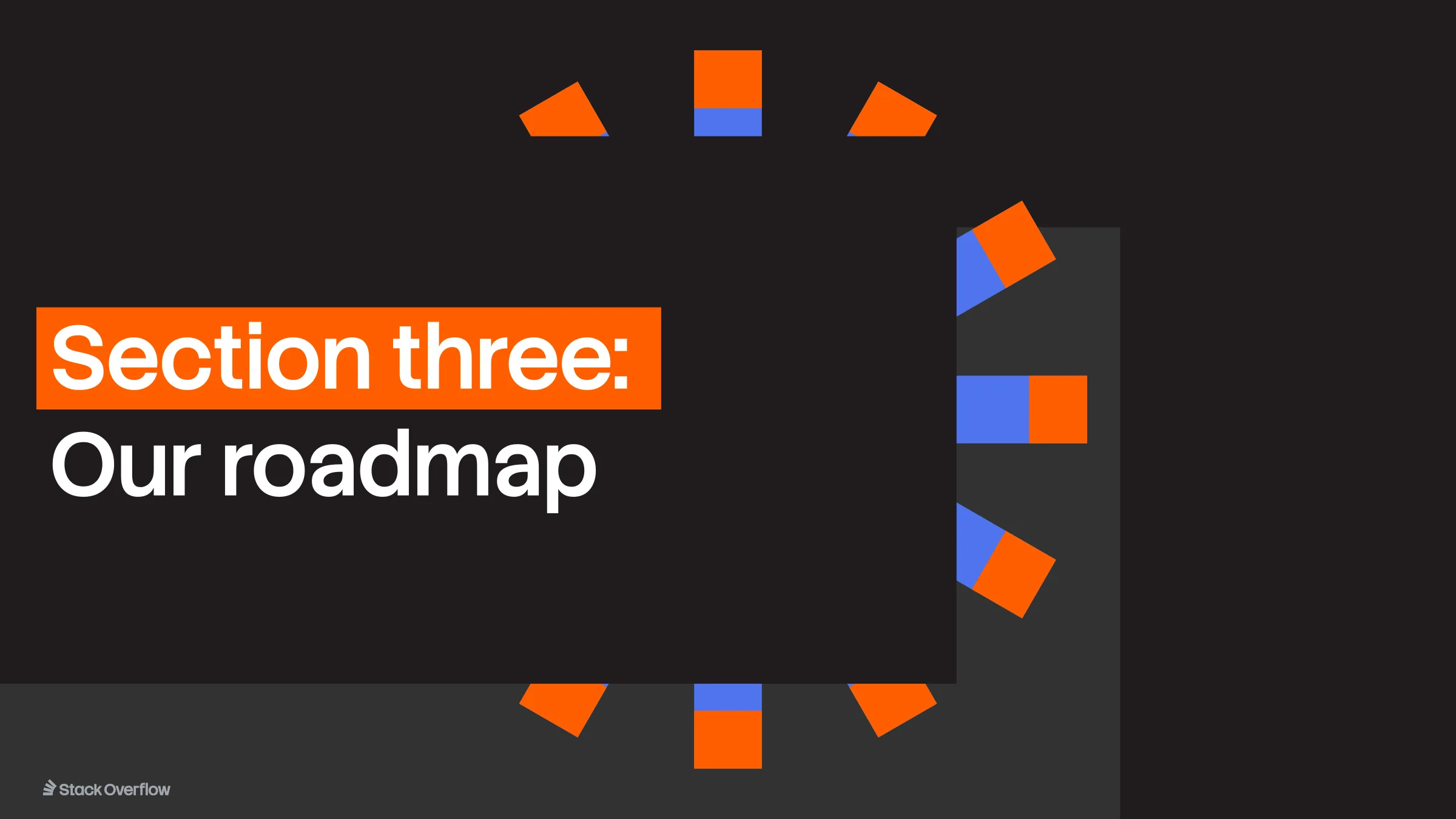 Slide from the Stack Overflow Business Template